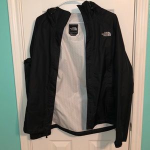 Black North Face Windbreaker